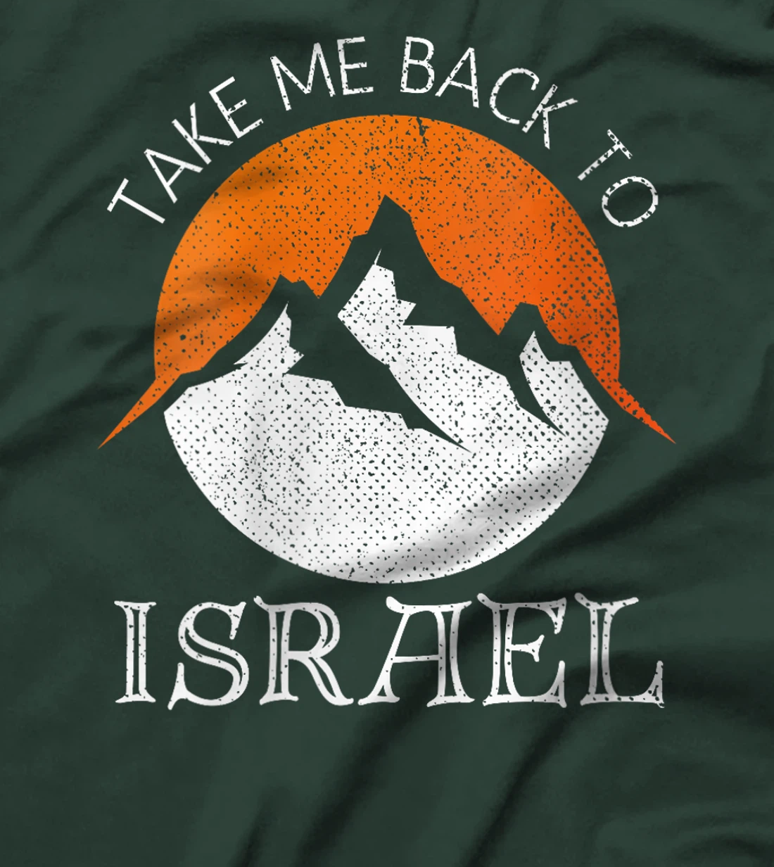 Womens Take Me Back To Israel Vintage Israel Vacation T-Shirt