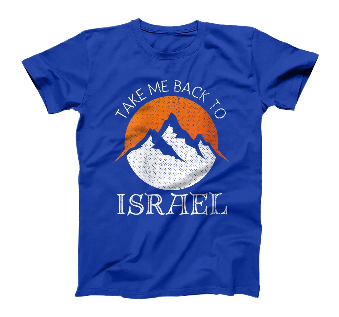 Womens Take Me Back To Israel Vintage Israel Vacation T-Shirt