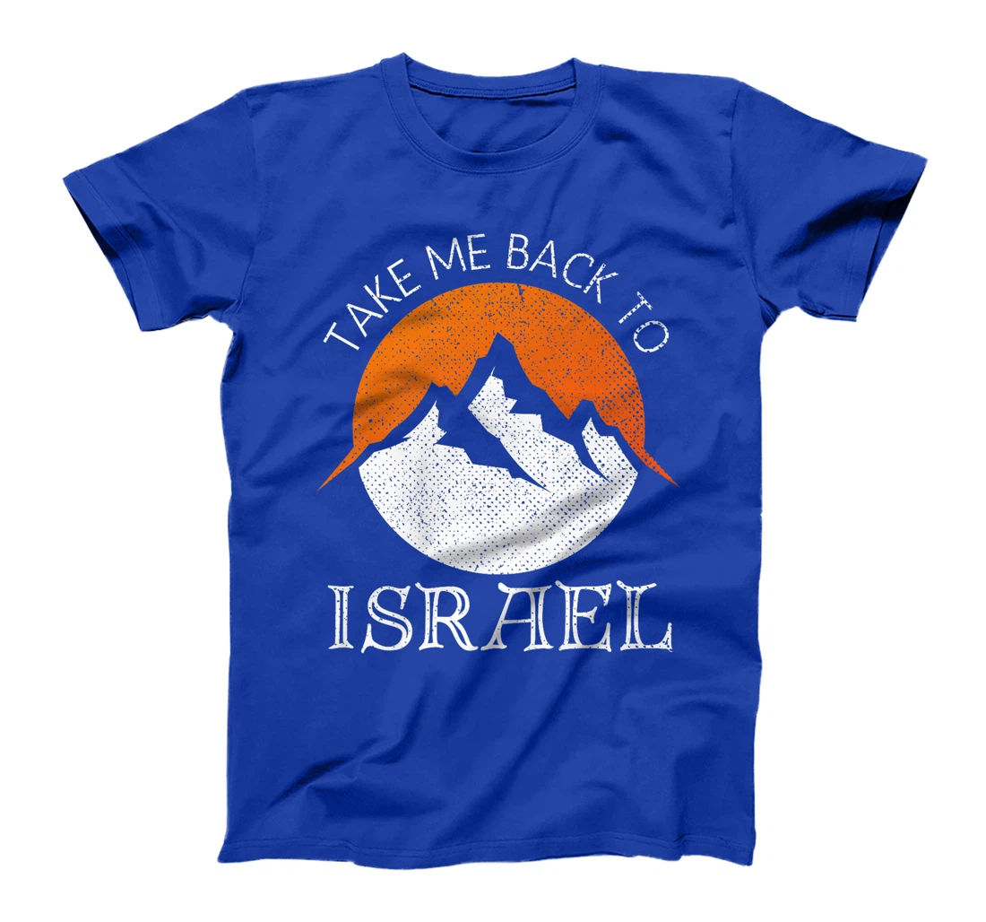 Take Me Back To Israel Vintage Israel Vacation Premium T-Shirt