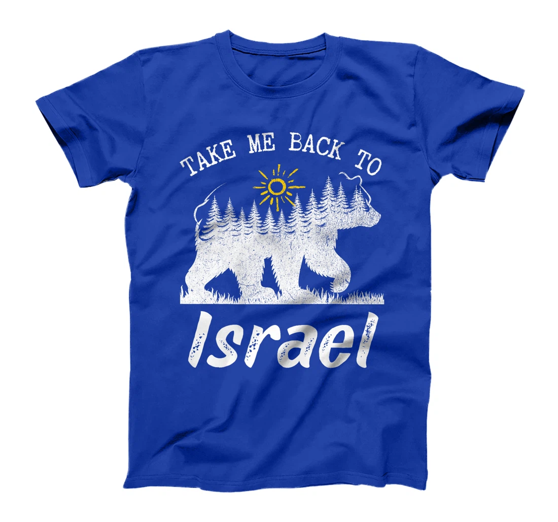 Take Me Back To Israel Vintage Israel Vacation Premium T-Shirt