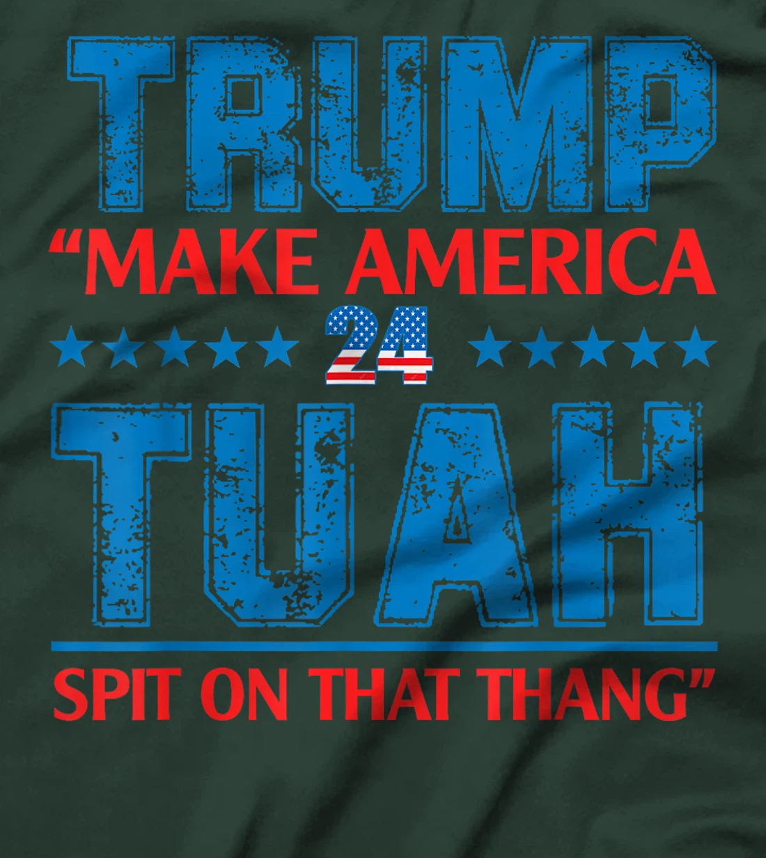 Trump Hawk tuah funny viral humor meme video tee girl 24 T-Shirt