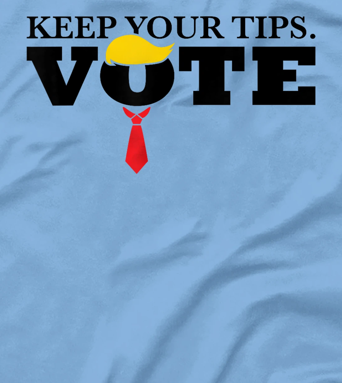 Funny Keep Your Tips Vote - Trump I'm Voting Convicted Felon T-Shirt