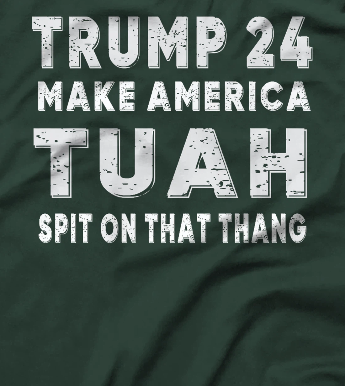 Trump Hawk tuah funny viral humor meme video girl 24 tua Premium T-Shirt