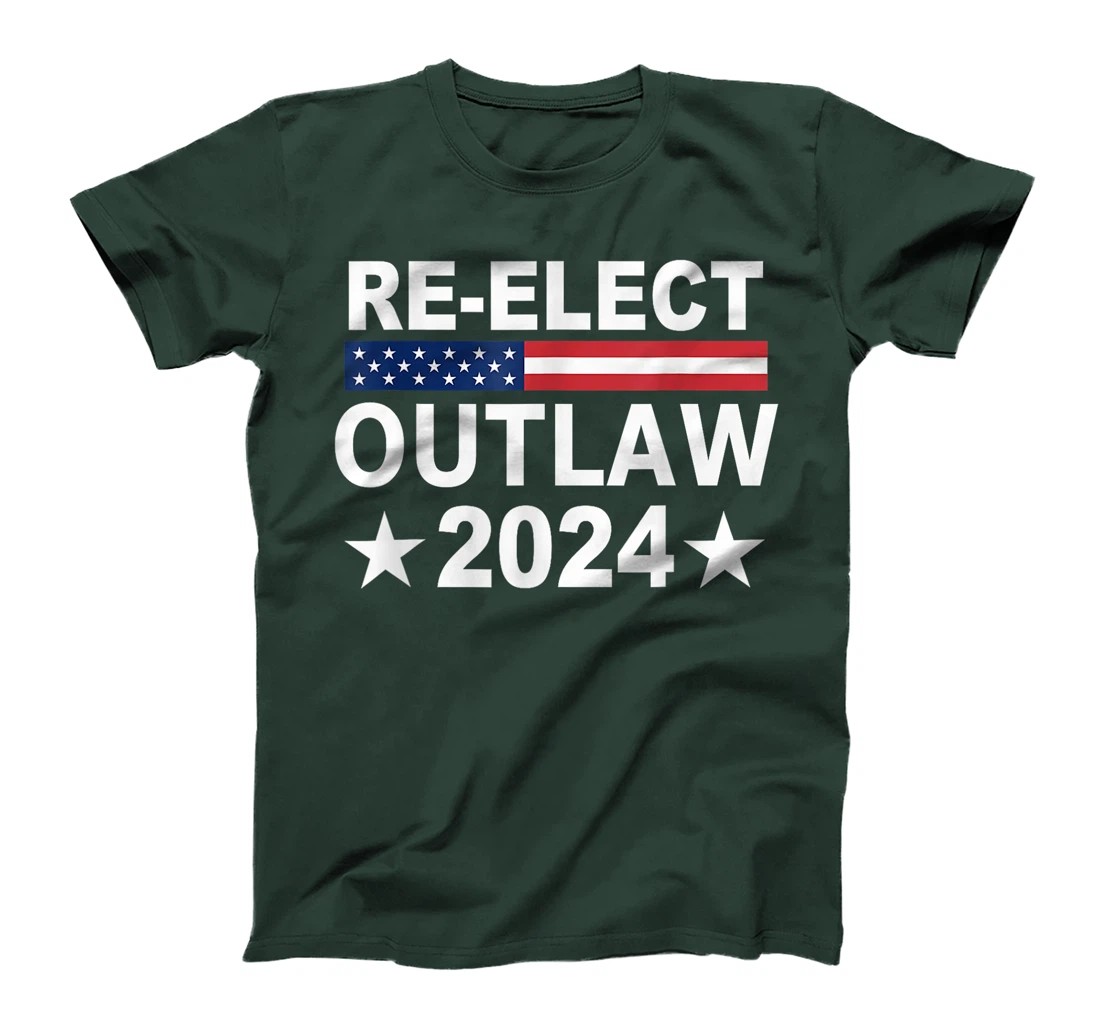 Funny I'm Voting For the outlaw 2024 pro donald trump 2024 T-Shirt
