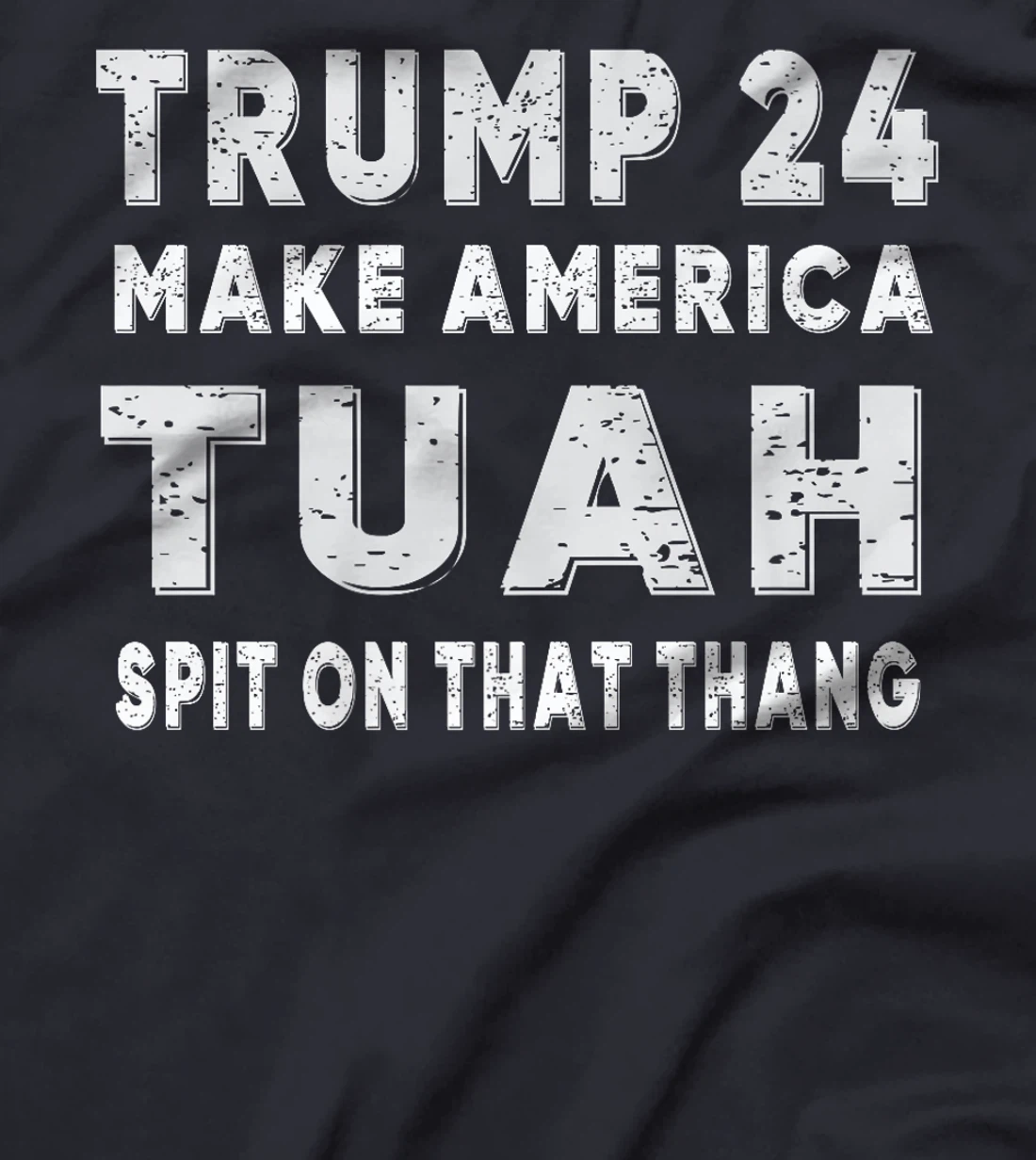 Trump Hawk tuah funny viral humor meme video girl 24 tua Premium T-Shirt