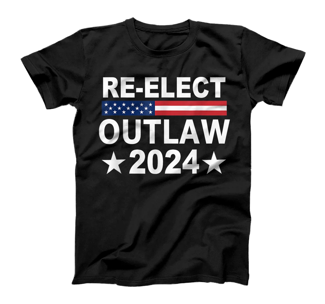 Funny I'm Voting For the outlaw 2024 pro donald trump 2024 T-Shirt