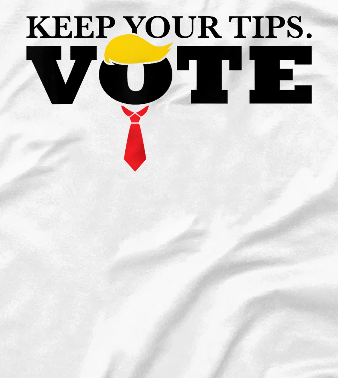 Funny Keep Your Tips Vote - Trump I'm Voting Convicted Felon T-Shirt