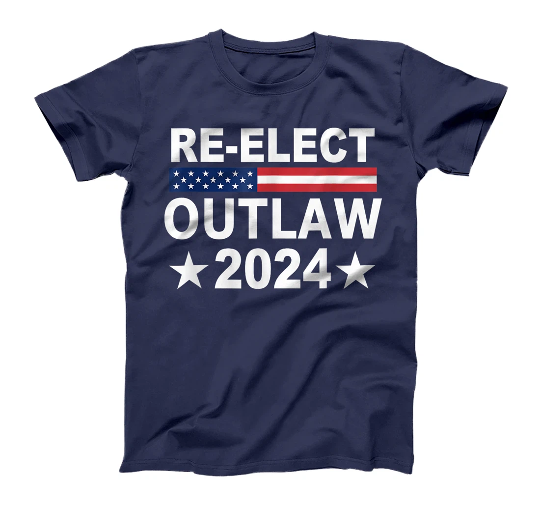 Funny I'm Voting For the outlaw 2024 pro donald trump 2024 T-Shirt