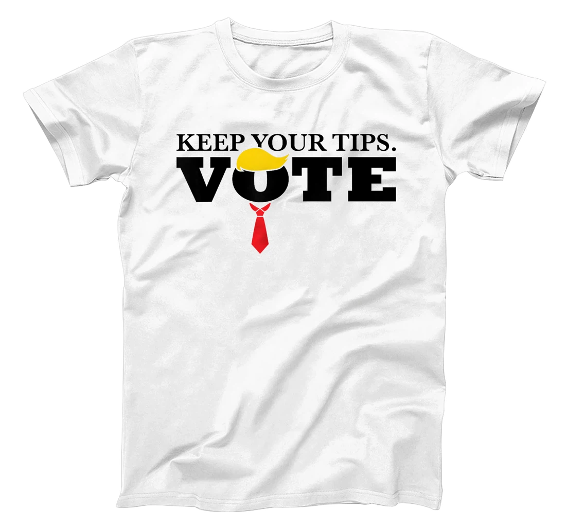 Funny Keep Your Tips Vote - Trump I'm Voting Convicted Felon T-Shirt