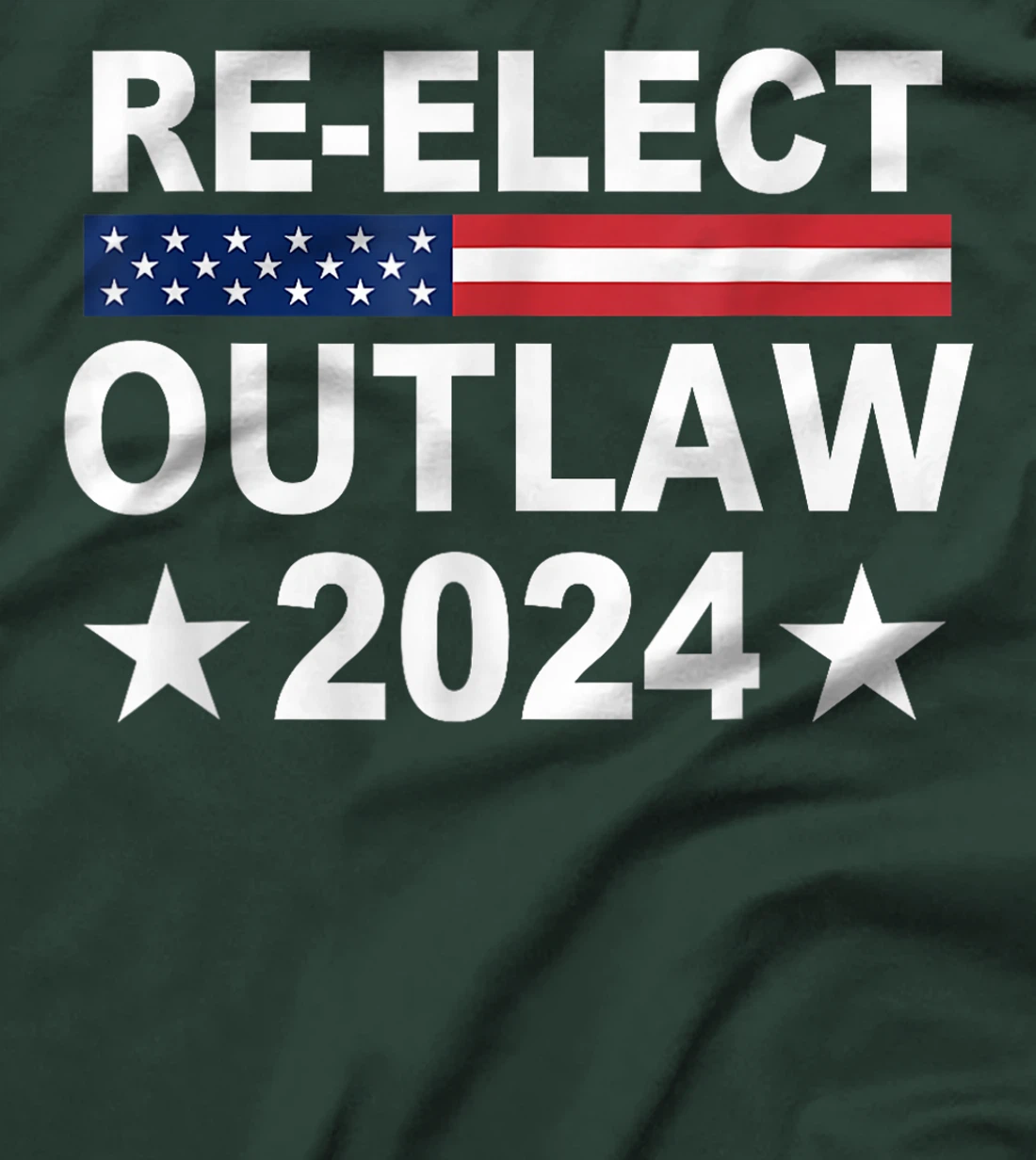 Funny I'm Voting For the outlaw 2024 pro donald trump 2024 T-Shirt