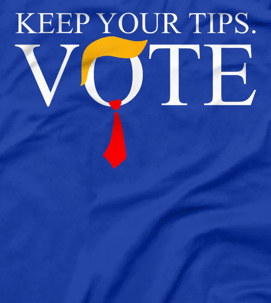 Womens Keep Your Tips Vote Trump 2024 I'm Voting Convicted Felon T-Shirt