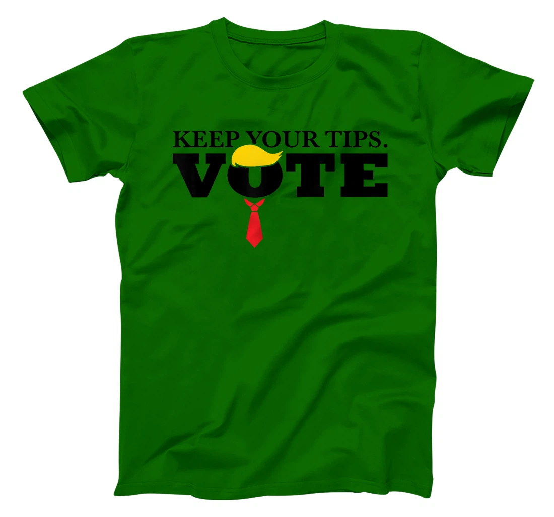 Funny Keep Your Tips Vote - Trump I'm Voting Convicted Felon T-Shirt