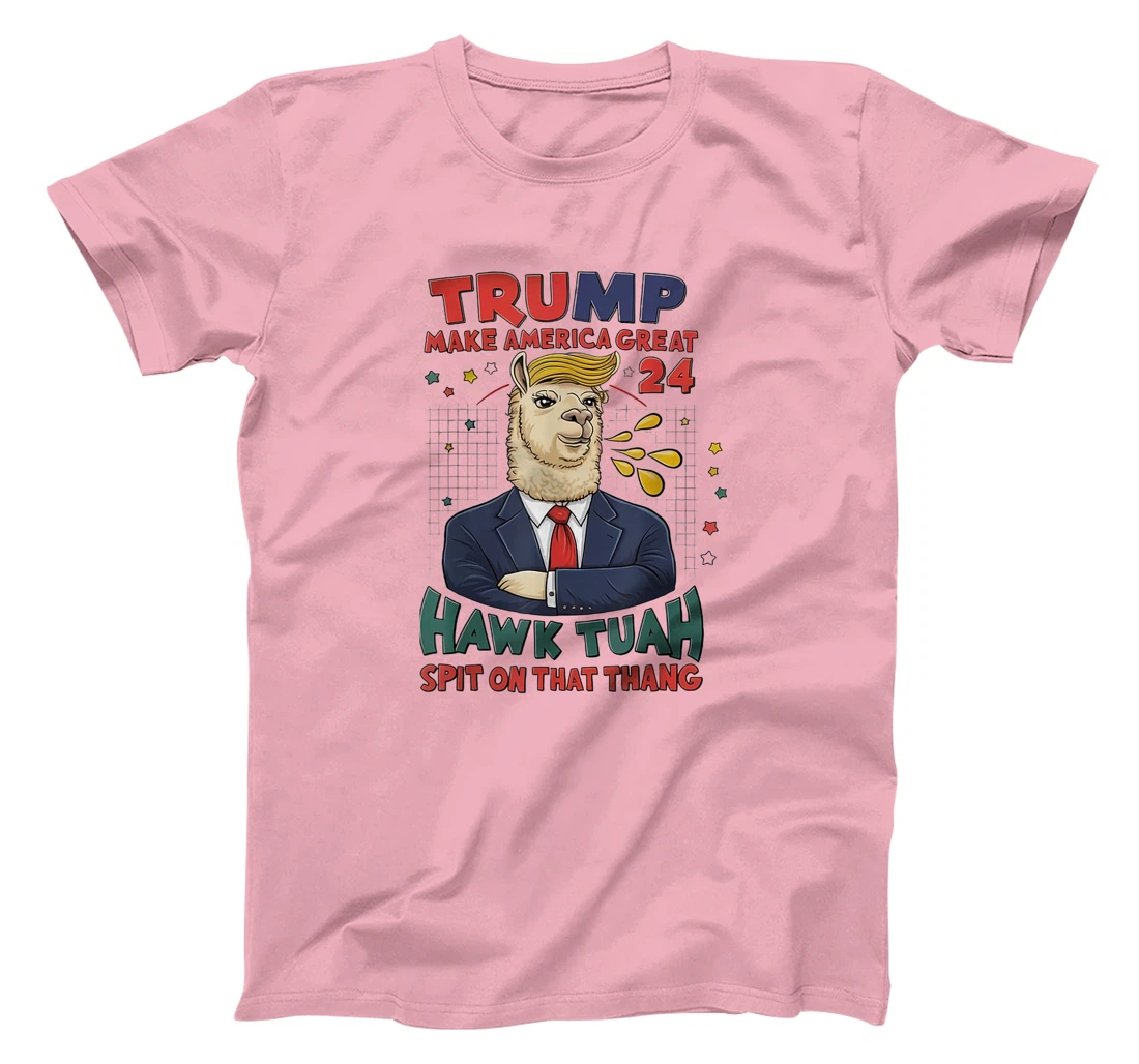 Trump Hawk tuah funny viral humor meme video tee girl 24 tua T-Shirt