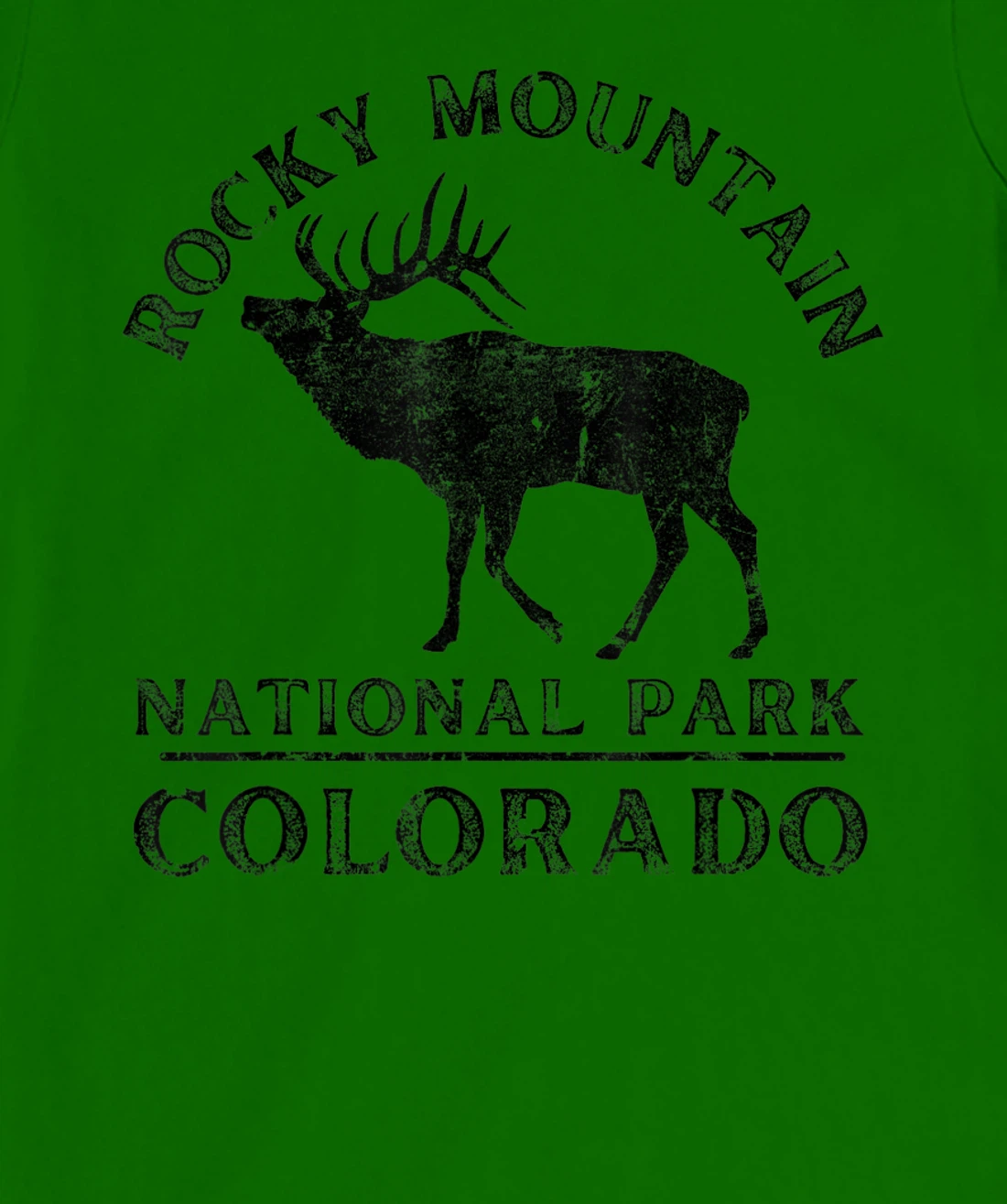 Rocky Mountain National Park Colorado Elk Nature Hiking T-Shirt, Kid T-Shirt and Women T-Shirt