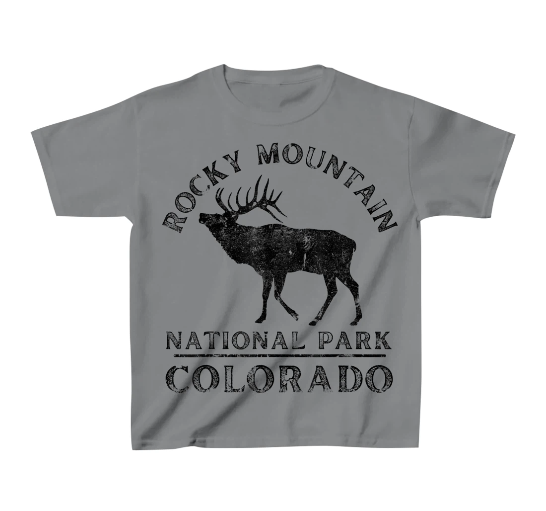 Rocky Mountain National Park Colorado Elk Nature Hiking T-Shirt, Kid T-Shirt and Women T-Shirt