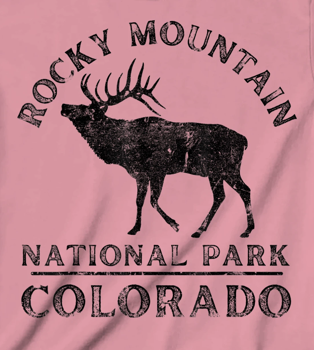 Rocky Mountain National Park Colorado Elk Nature Hiking T-Shirt, Kid T-Shirt and Women T-Shirt