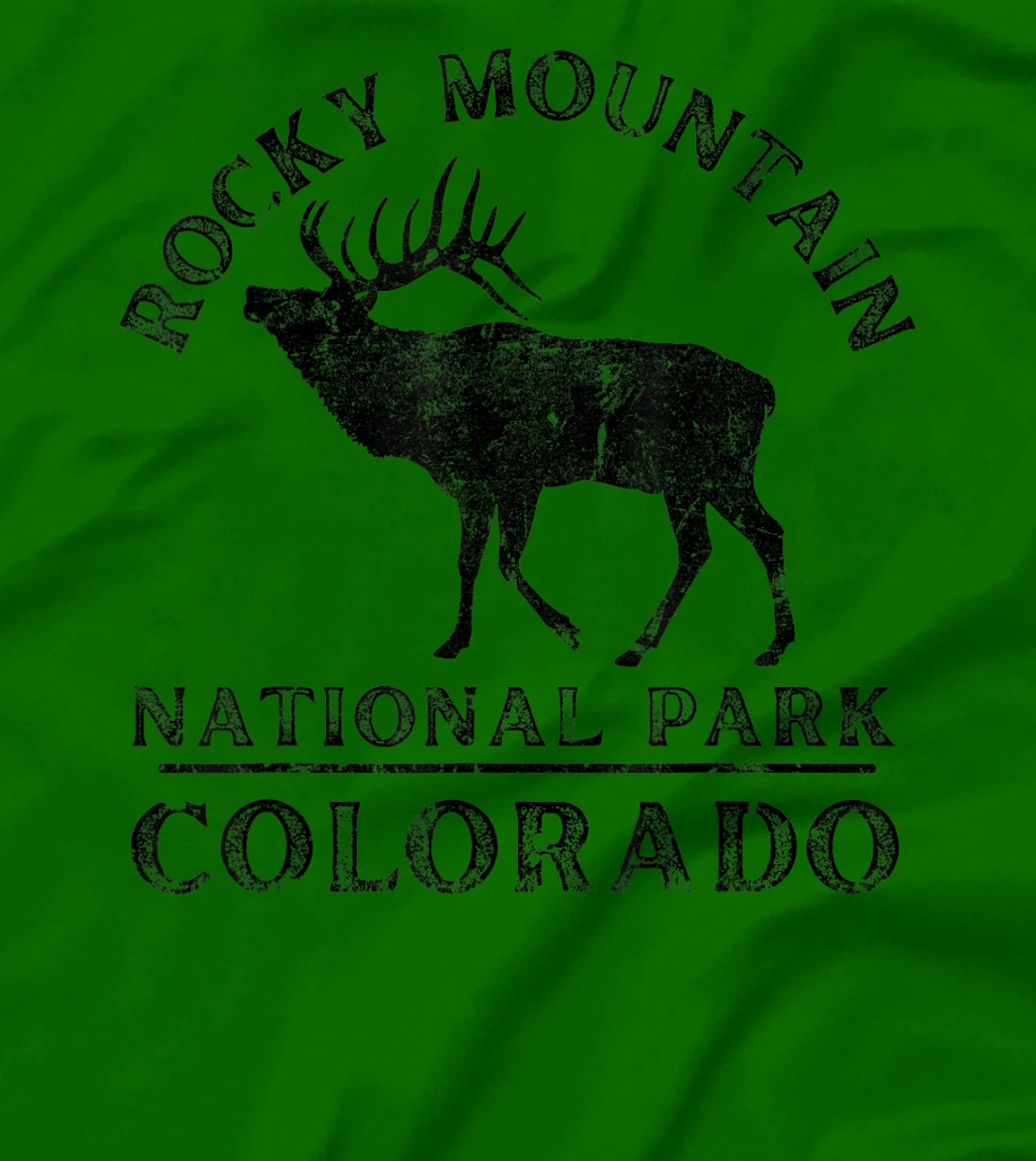 Rocky Mountain National Park Colorado Elk Nature Hiking T-Shirt, Kid T-Shirt and Women T-Shirt