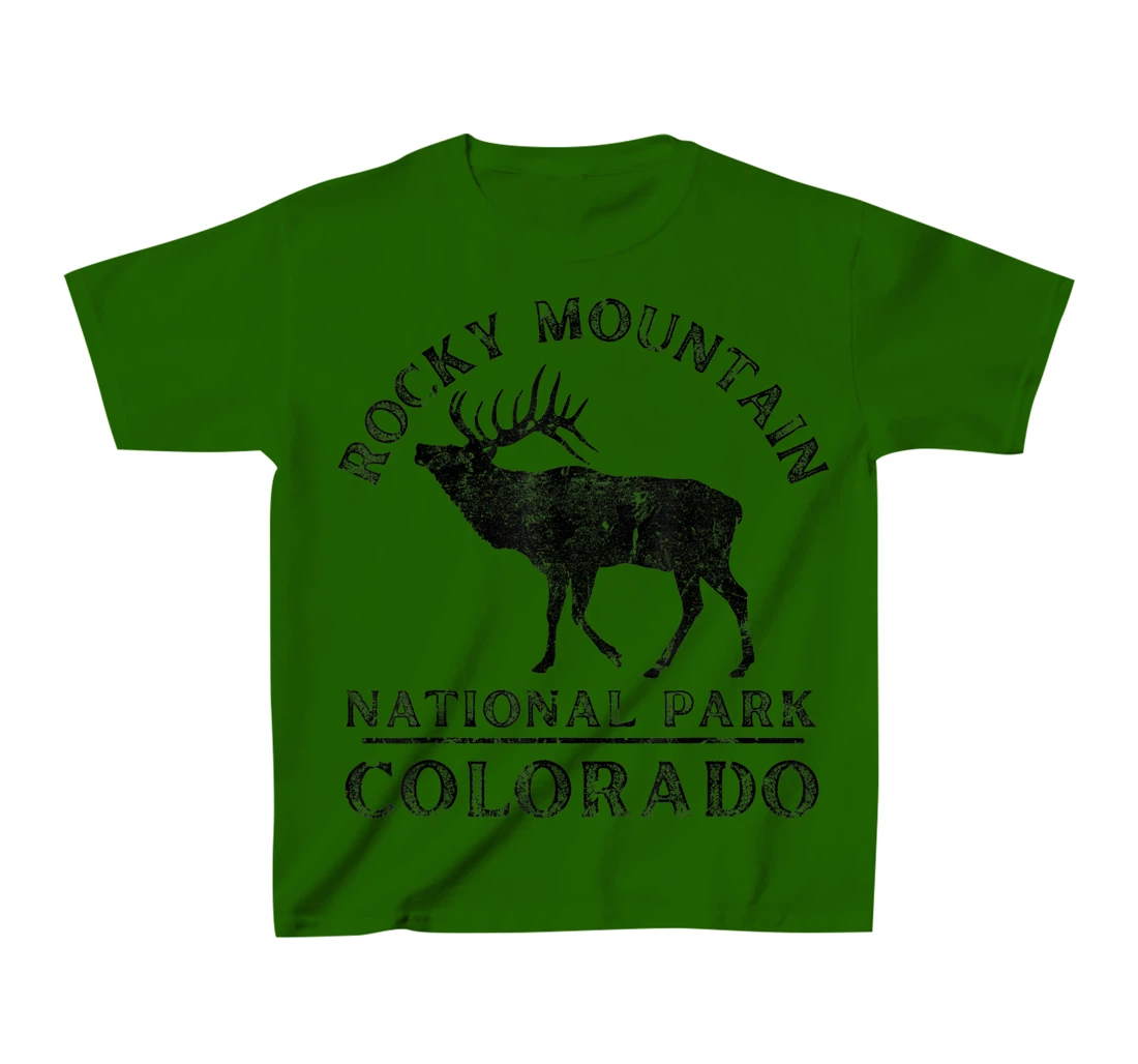 Rocky Mountain National Park Colorado Elk Nature Hiking T-Shirt, Kid T-Shirt and Women T-Shirt