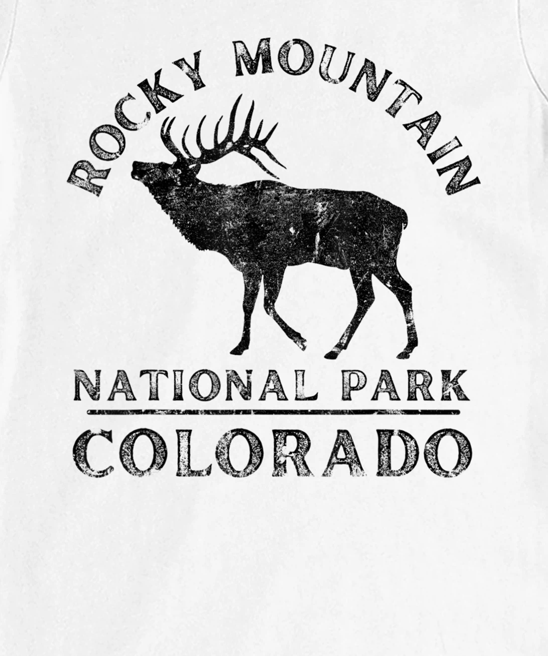 Rocky Mountain National Park Colorado Elk Nature Hiking T-Shirt, Kid T-Shirt and Women T-Shirt