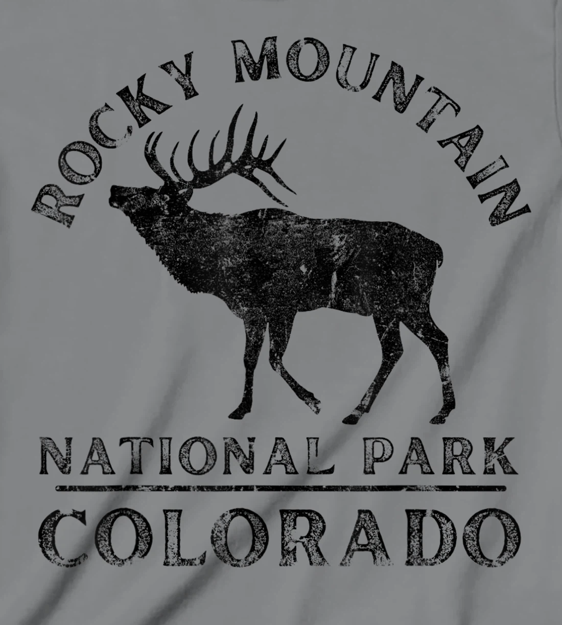 Rocky Mountain National Park Colorado Elk Nature Hiking T-Shirt, Kid T-Shirt and Women T-Shirt