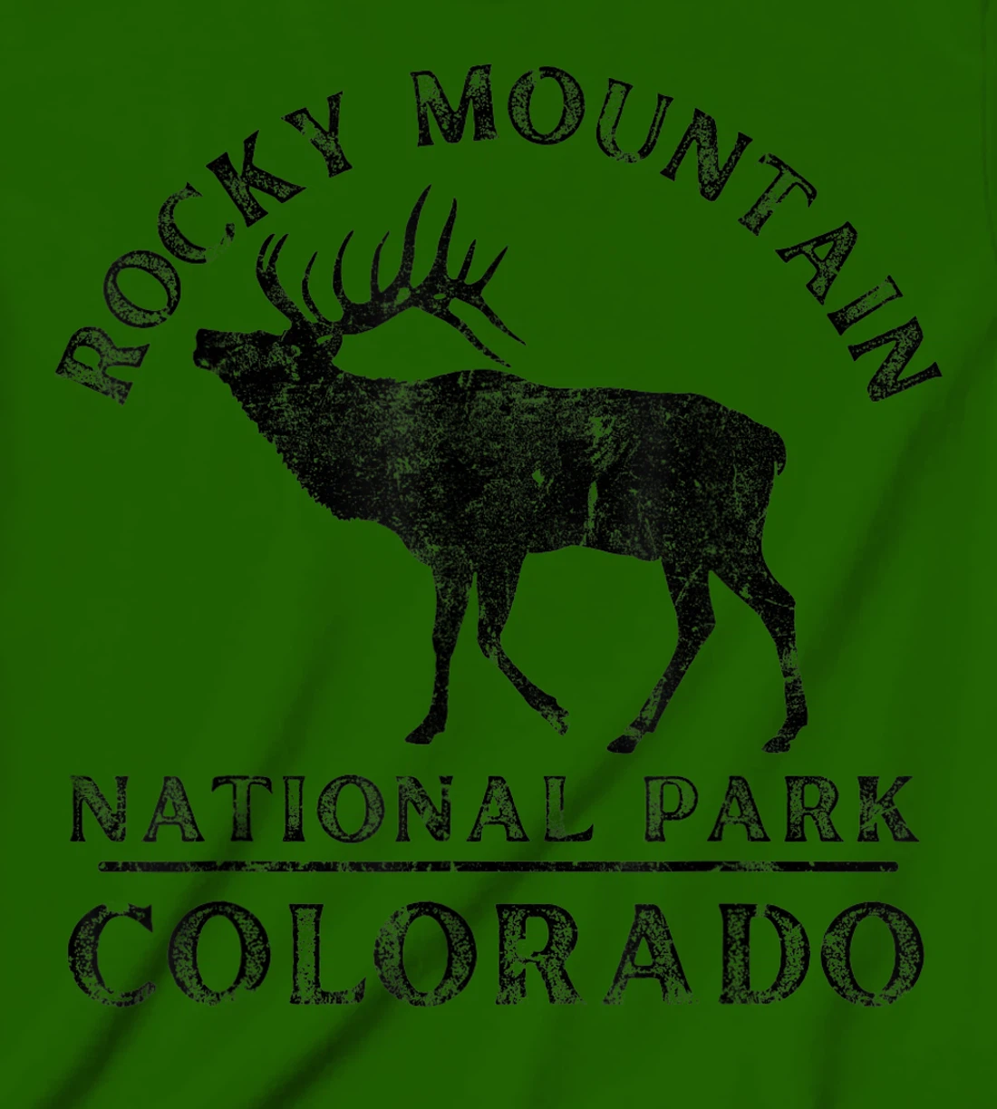 Rocky Mountain National Park Colorado Elk Nature Hiking T-Shirt, Kid T-Shirt and Women T-Shirt