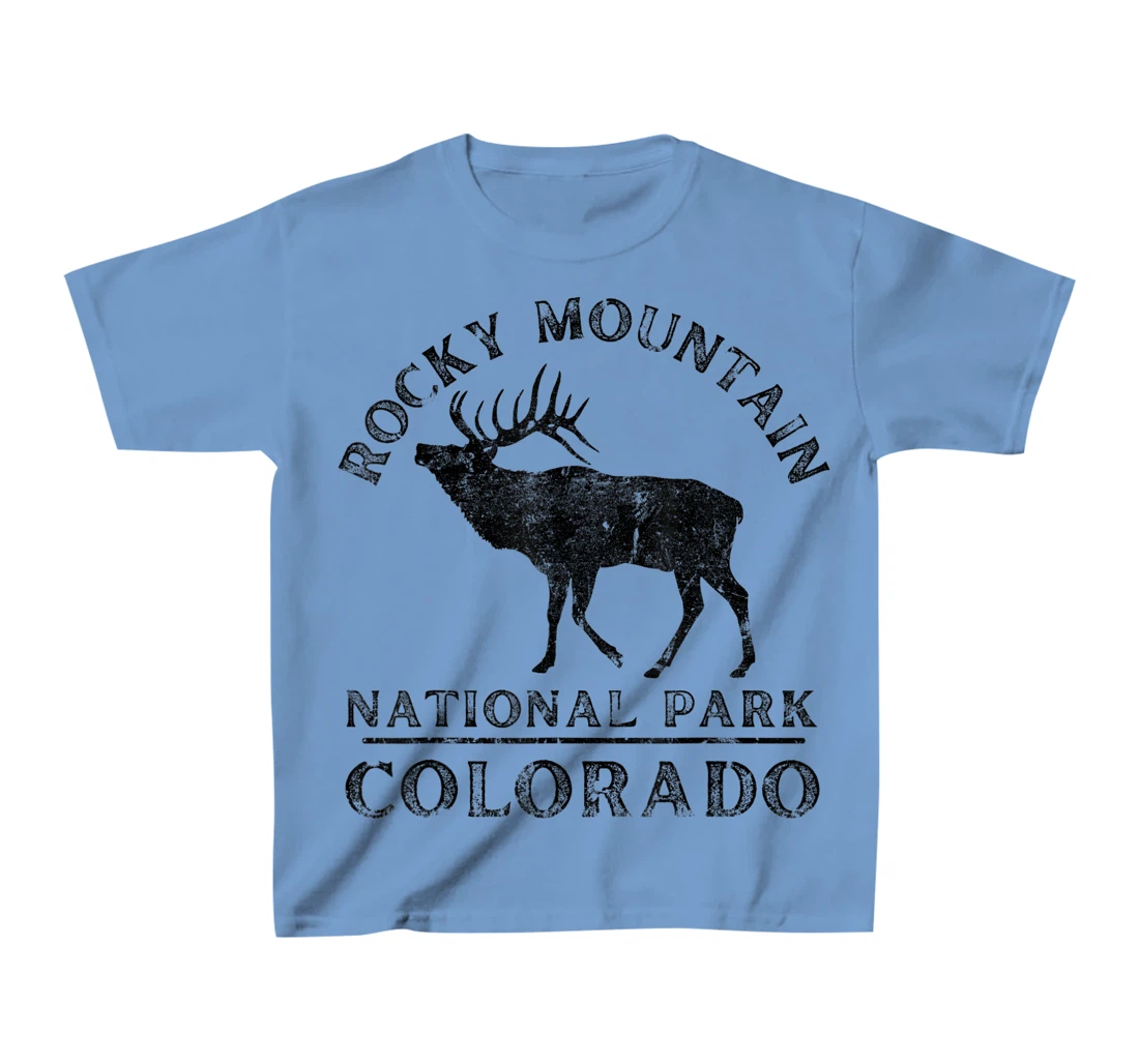 Rocky Mountain National Park Colorado Elk Nature Hiking T-Shirt, Kid T-Shirt and Women T-Shirt