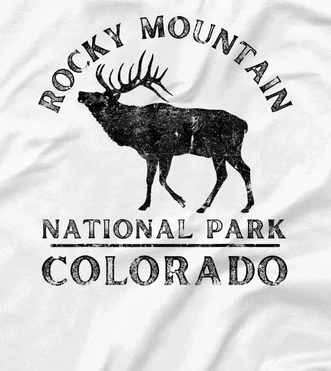 Rocky Mountain National Park Colorado Elk Nature Hiking T-Shirt, Kid T-Shirt and Women T-Shirt