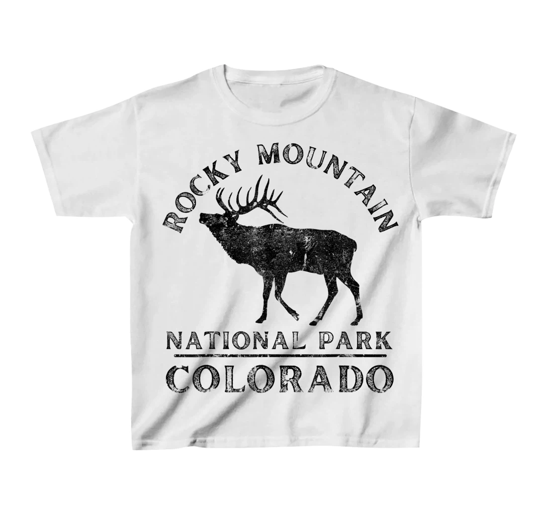 Rocky Mountain National Park Colorado Elk Nature Hiking T-Shirt, Kid T-Shirt and Women T-Shirt