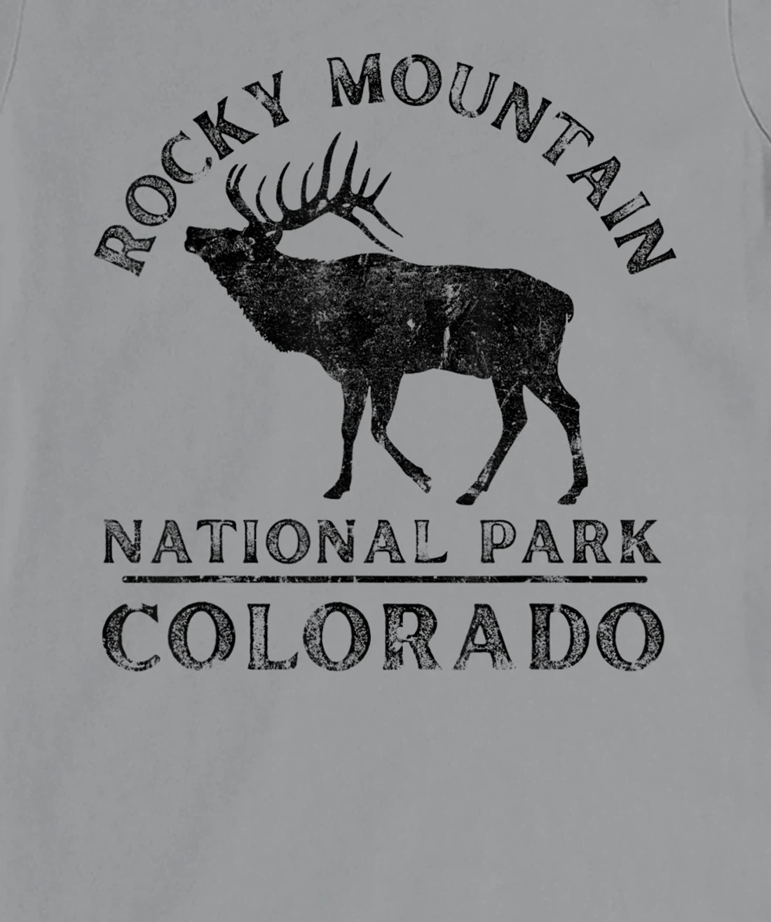 Rocky Mountain National Park Colorado Elk Nature Hiking T-Shirt, Kid T-Shirt and Women T-Shirt