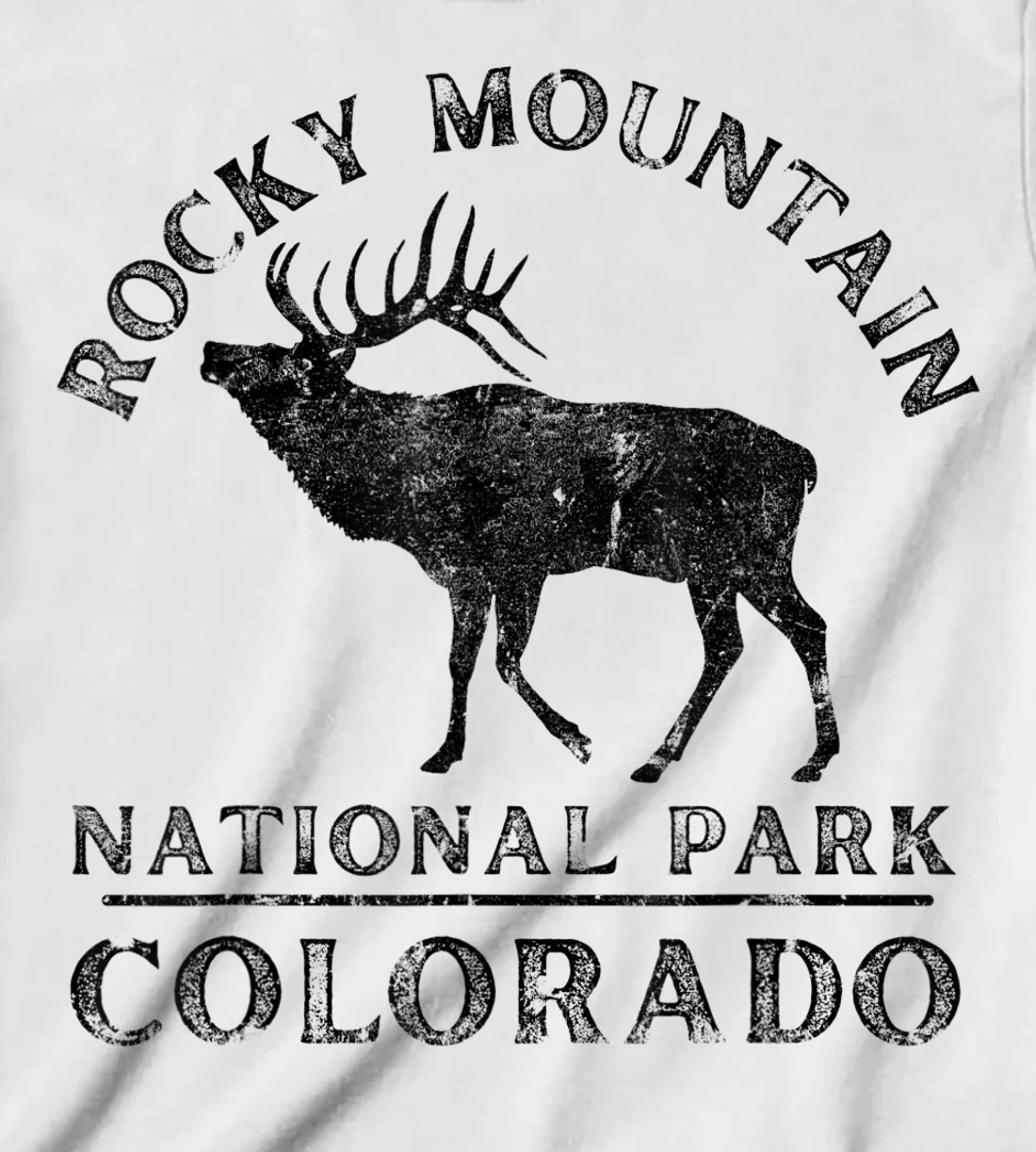 Rocky Mountain National Park Colorado Elk Nature Hiking T-Shirt, Kid T-Shirt and Women T-Shirt