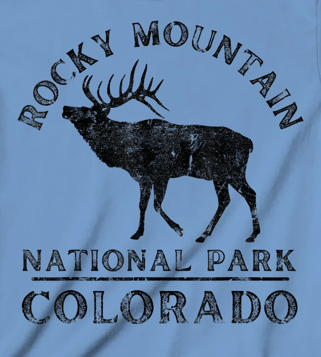 Rocky Mountain National Park Colorado Elk Nature Hiking T-Shirt, Kid T-Shirt and Women T-Shirt