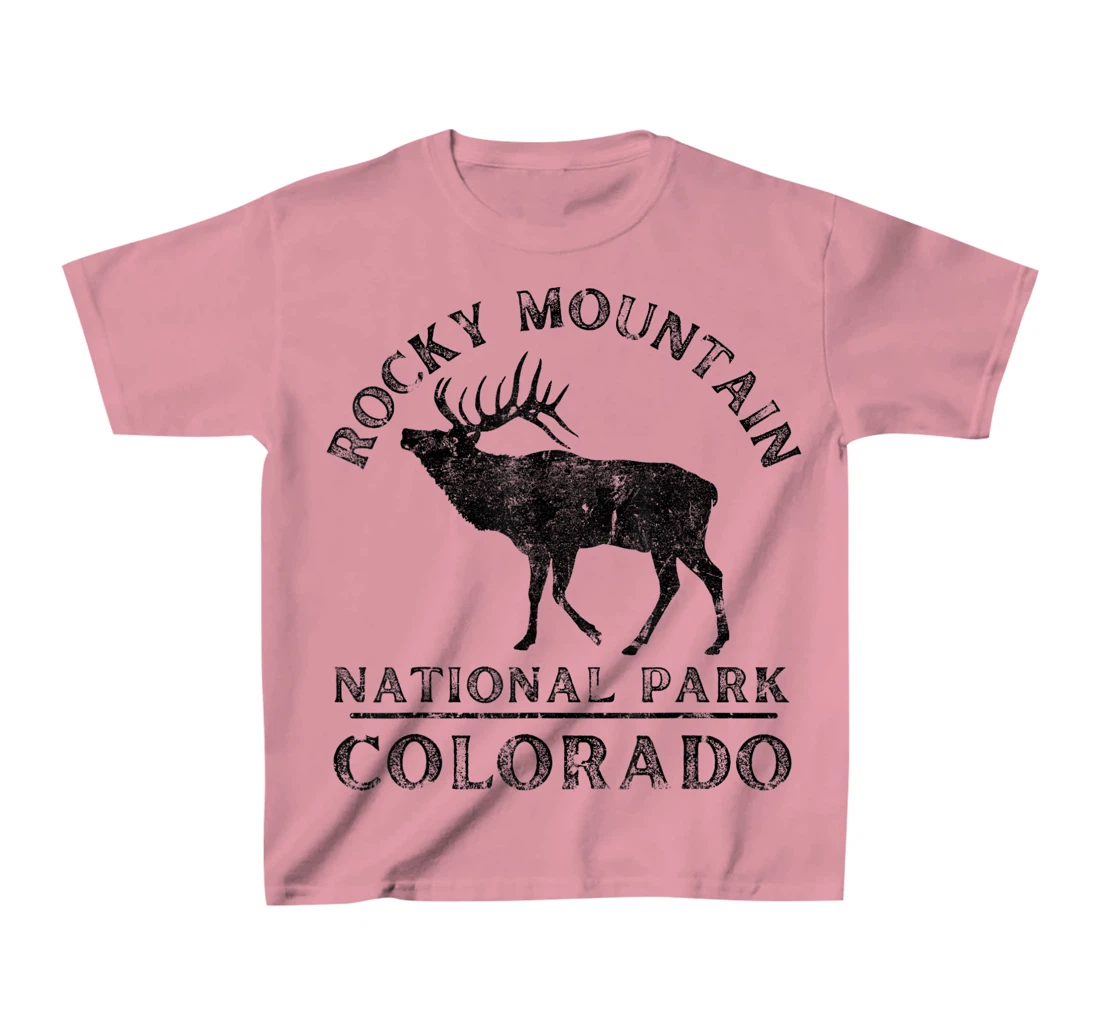 Rocky Mountain National Park Colorado Elk Nature Hiking T-Shirt, Kid T-Shirt and Women T-Shirt