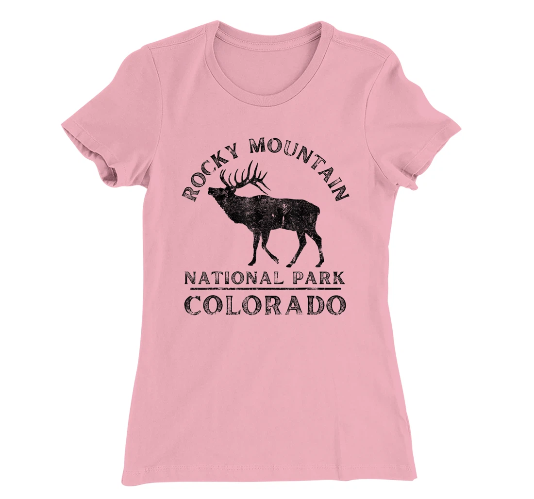 Rocky Mountain National Park Colorado Elk Nature Hiking T-Shirt, Kid T-Shirt and Women T-Shirt