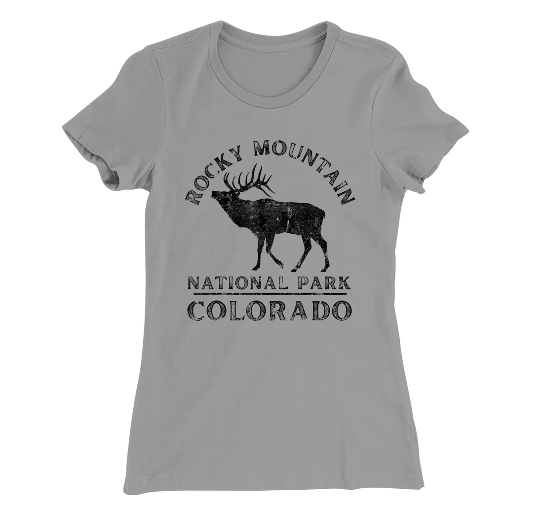 Rocky Mountain National Park Colorado Elk Nature Hiking T-Shirt, Kid T-Shirt and Women T-Shirt