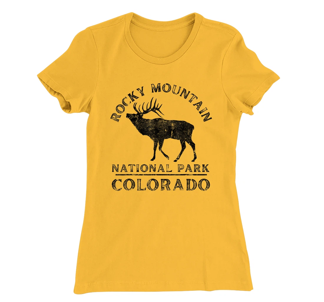 Rocky Mountain National Park Colorado Elk Nature Hiking T-Shirt, Kid T-Shirt and Women T-Shirt