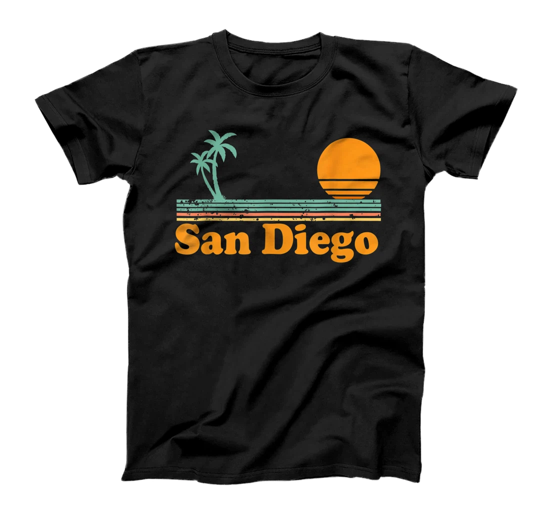 Vintage San Diego Beach Sunset T-Shirt, Kid T-Shirt and Women T-Shirt
