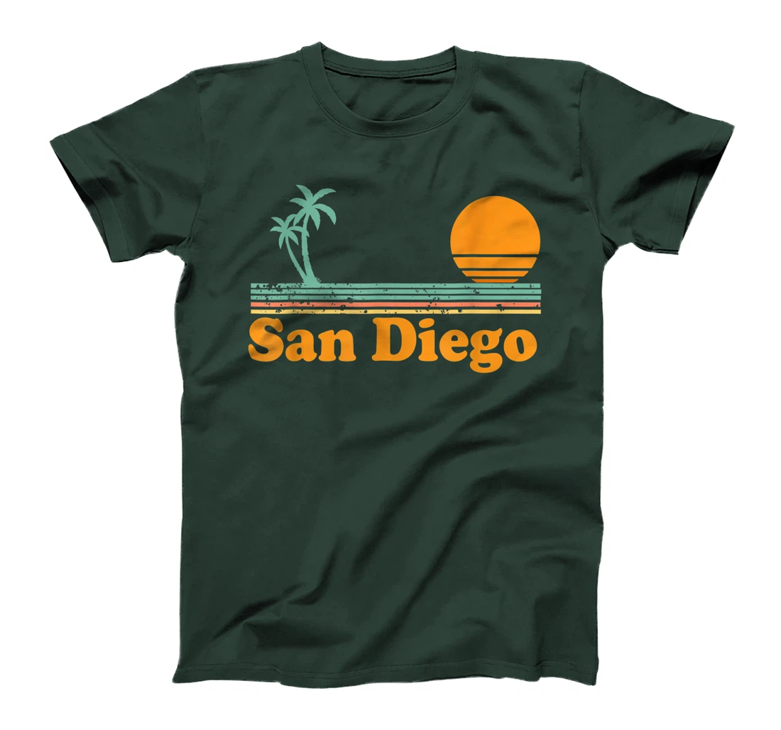 Vintage San Diego Beach Sunset T-Shirt, Kid T-Shirt and Women T-Shirt