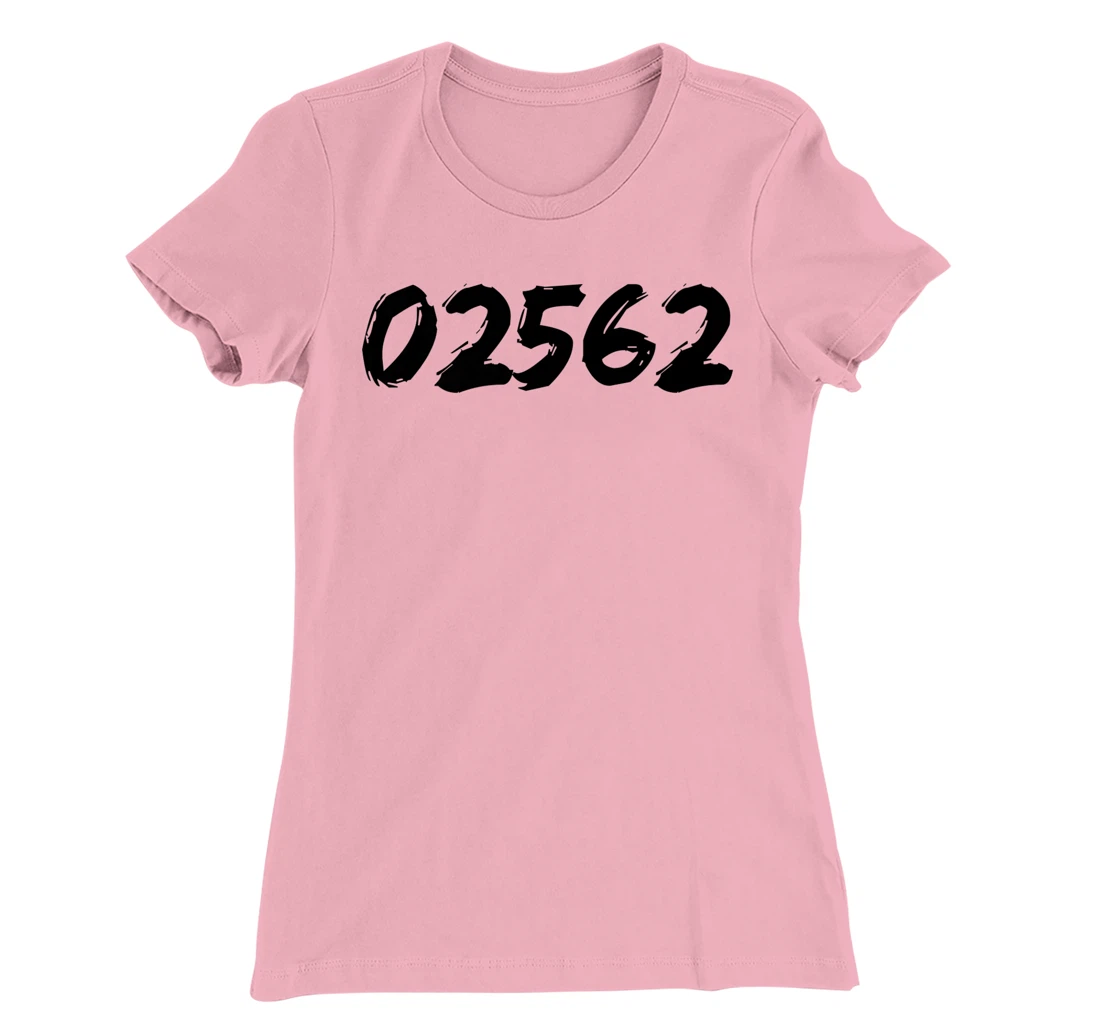 Womens 02562 Zipcode Mass. MA Hometown Pride Local Zip 02562 T-Shirt, Women T-Shirt