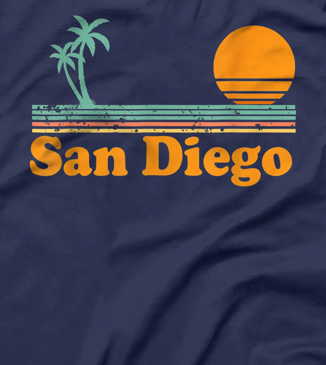 Vintage San Diego Beach Sunset T-Shirt, Kid T-Shirt and Women T-Shirt