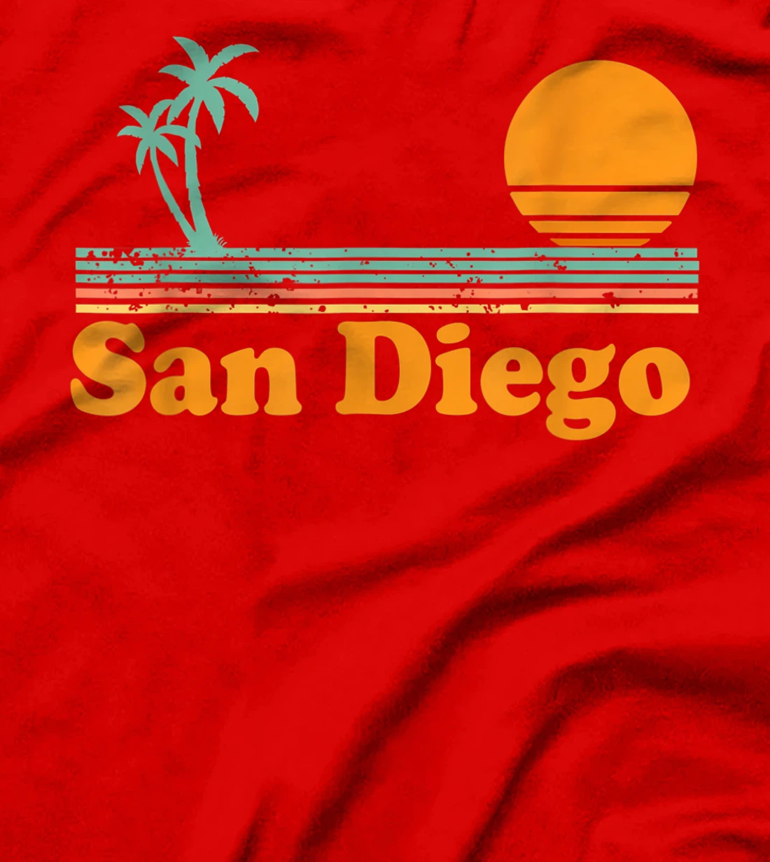 Vintage San Diego Beach Sunset T-Shirt, Kid T-Shirt and Women T-Shirt