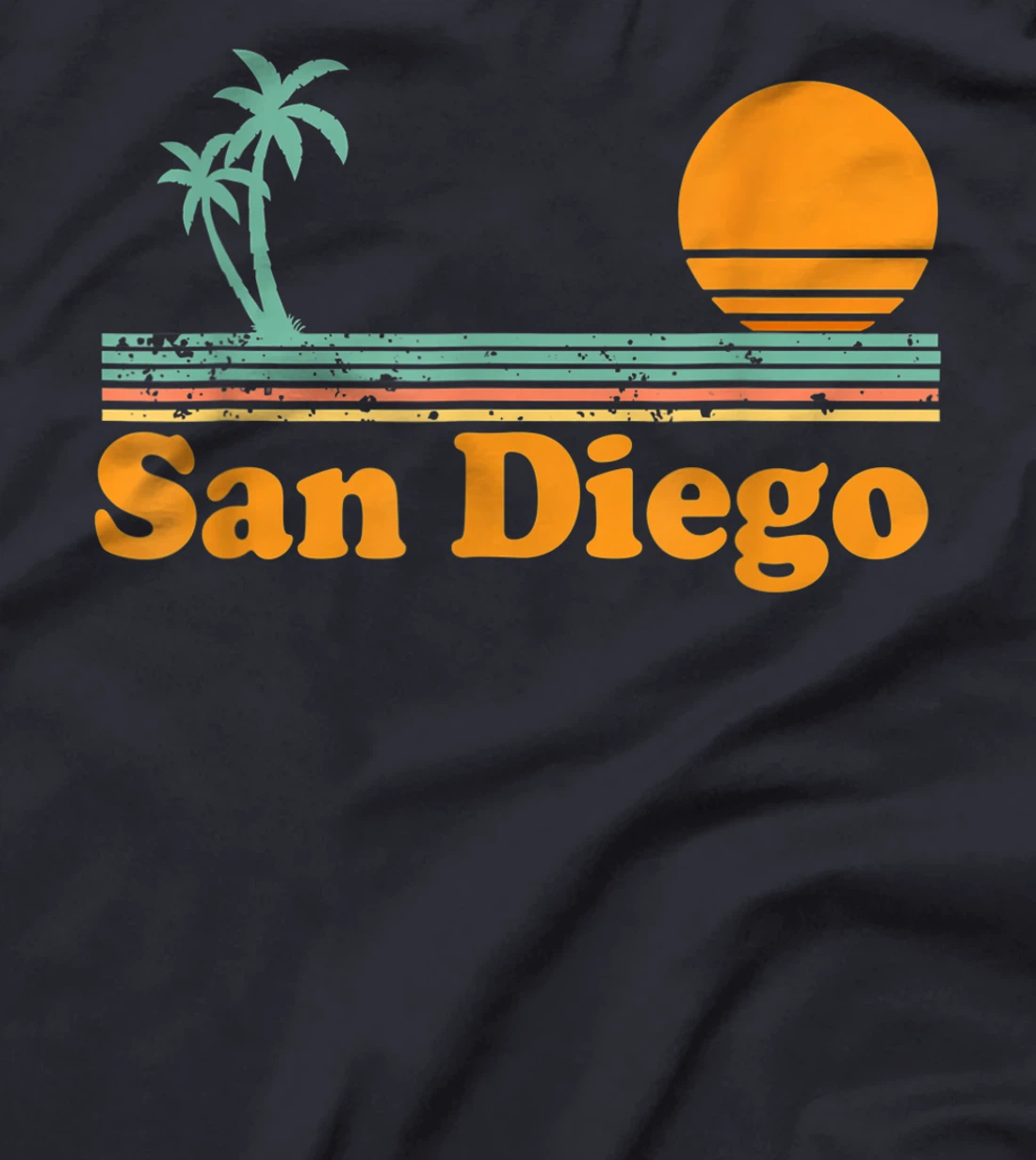 Vintage San Diego Beach Sunset T-Shirt, Kid T-Shirt and Women T-Shirt