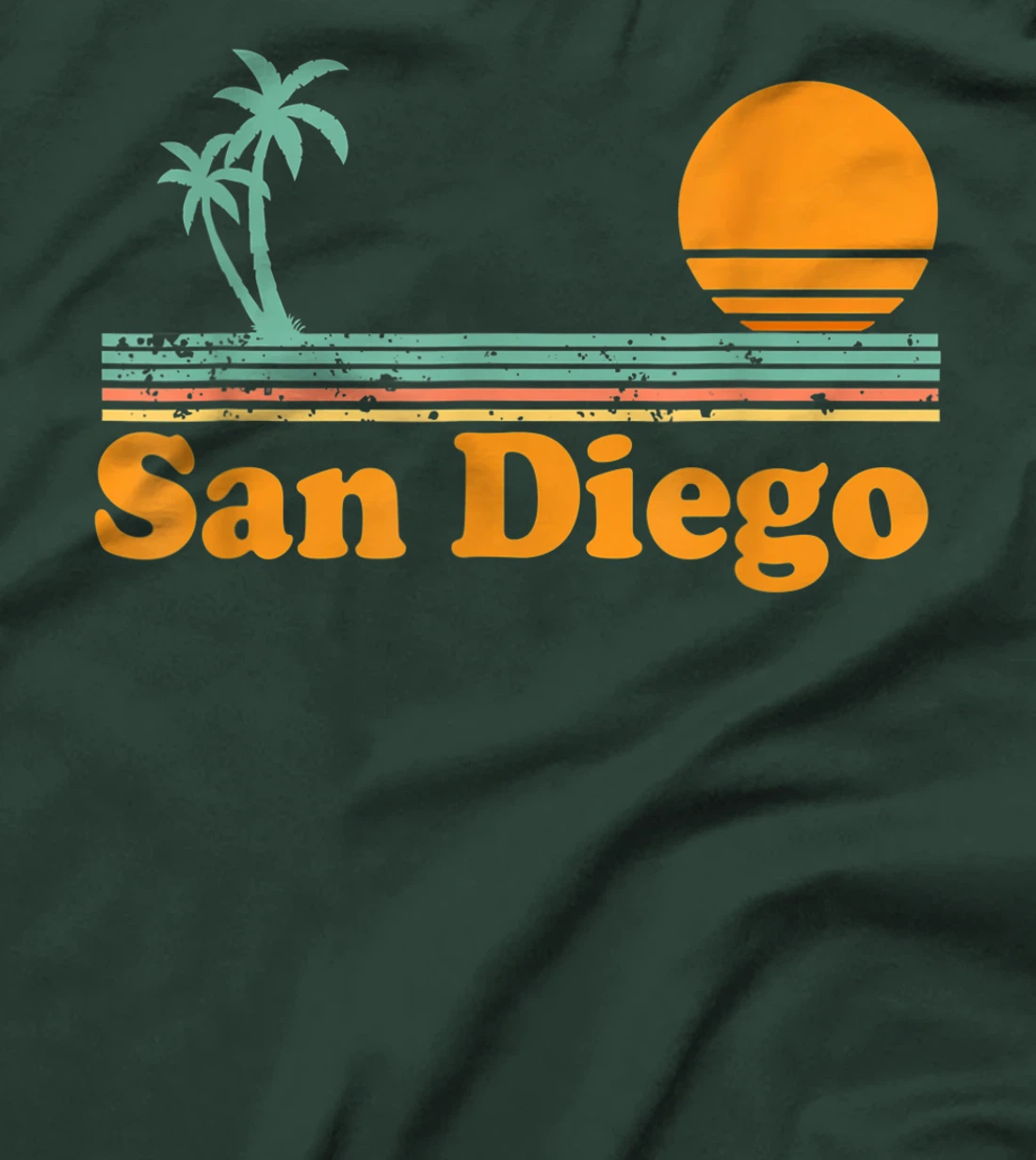 Vintage San Diego Beach Sunset T-Shirt, Kid T-Shirt and Women T-Shirt
