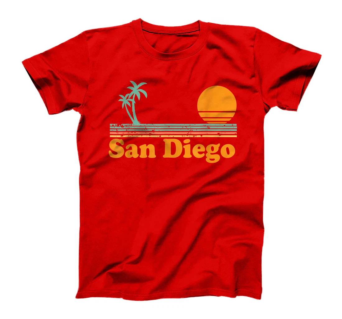 Vintage San Diego Beach Sunset T-Shirt, Kid T-Shirt and Women T-Shirt
