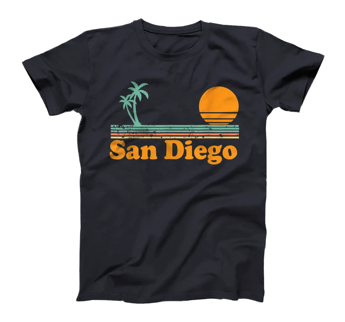 Vintage San Diego Beach Sunset T-Shirt, Kid T-Shirt and Women T-Shirt