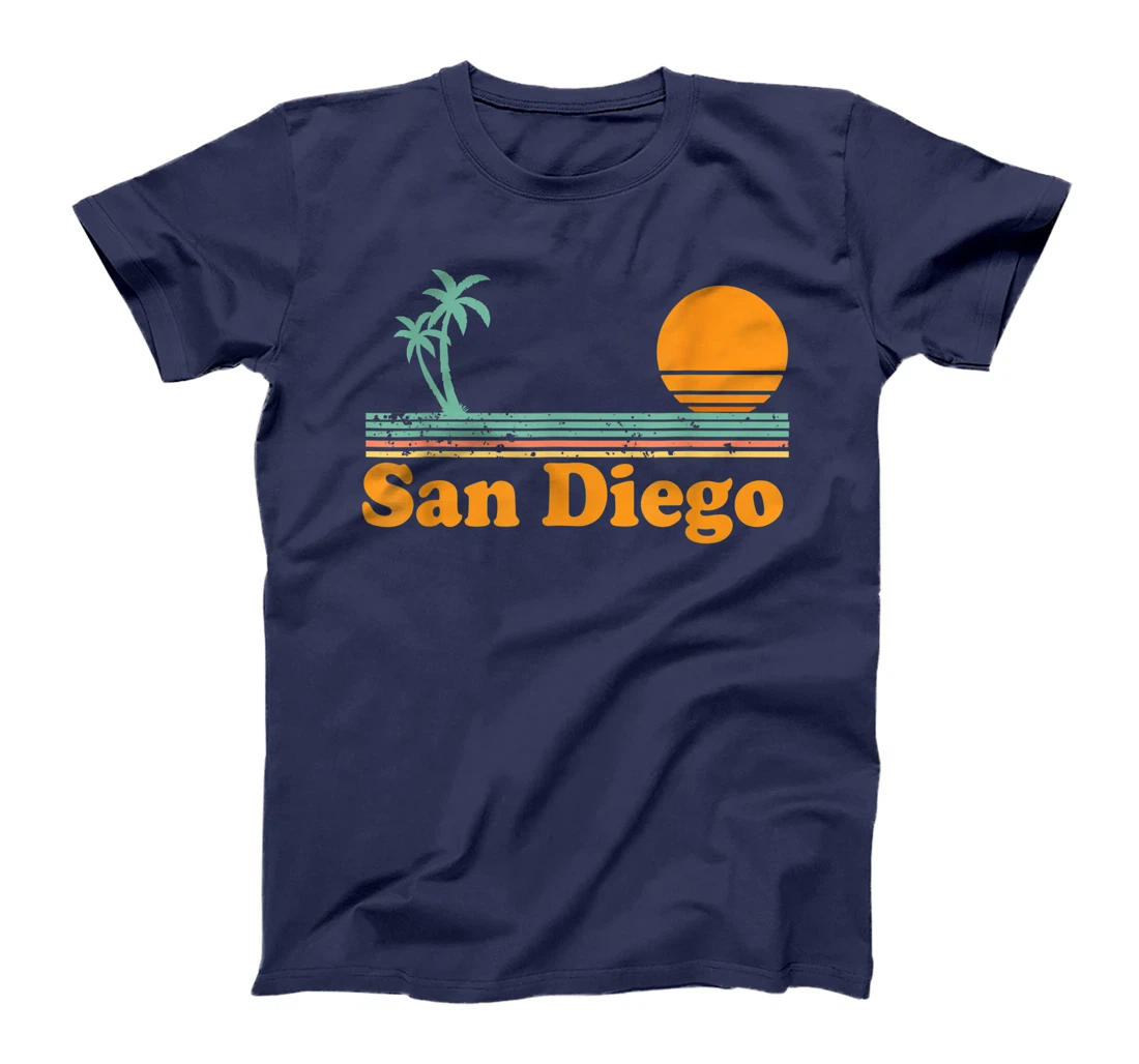 Vintage San Diego Beach Sunset T-Shirt, Kid T-Shirt and Women T-Shirt