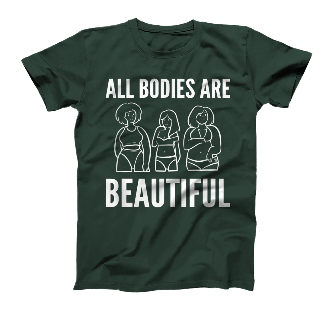 Bodies are beautiful Self Confident T-Shirt, Women T-Shirt