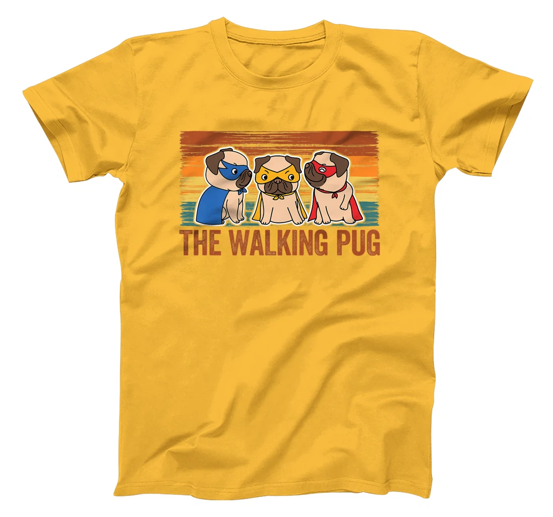 Womens The Walking Pug Dog Lover, I Love My Pug Baby, Pet Lover T-Shirt, Kid T-Shirt and Women T-Shirt