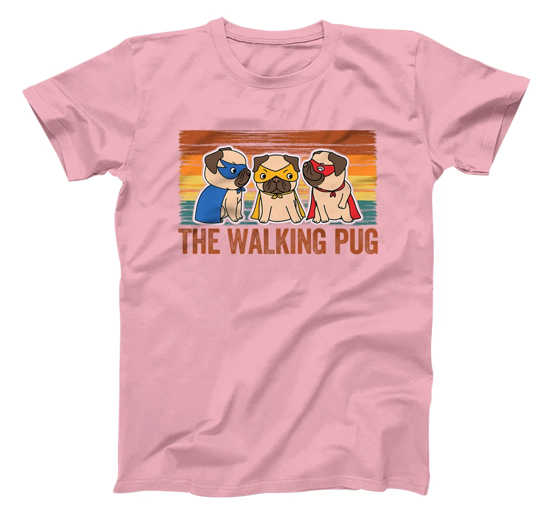 Womens The Walking Pug Dog Lover, I Love My Pug Baby, Pet Lover T-Shirt, Kid T-Shirt and Women T-Shirt