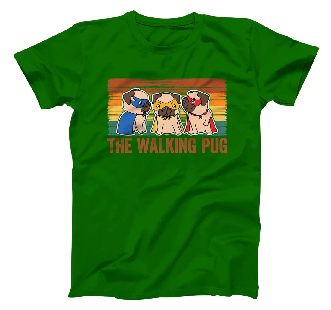 Womens The Walking Pug Dog Lover, I Love My Pug Baby, Pet Lover T-Shirt, Kid T-Shirt and Women T-Shirt
