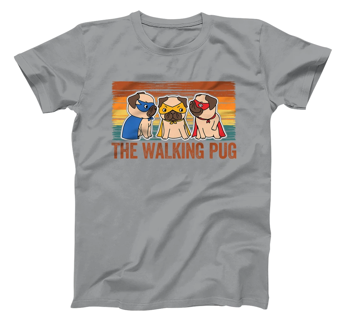 Womens The Walking Pug Dog Lover, I Love My Pug Baby, Pet Lover T-Shirt, Kid T-Shirt and Women T-Shirt